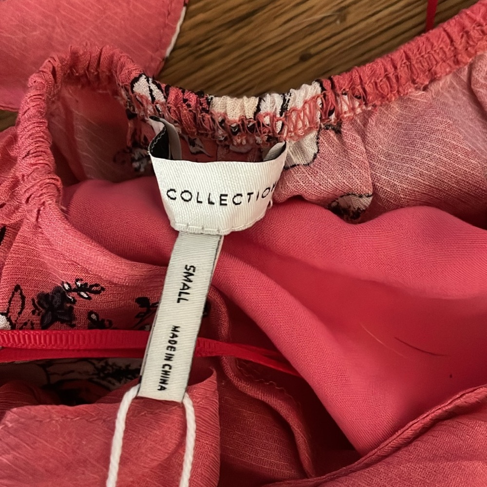 GF Collection Pink Floral top - Picture 3 of 3